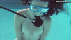 Frisky Emi Serene Cum Underwater Thumb