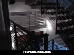StepSiblings - Hot Teen Stepsis Plowed by Stepbro Thumb
