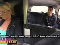Female Fake Taxi Hot blonde sucks and fucks Czech cock in taxi Thumb