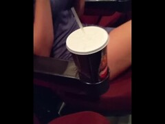 Bunny Ratchet - Being Naughty at the Public Movie Theater Thumb