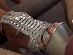 Queen Kasey trains a loser with chastity and ball busting examples Thumb